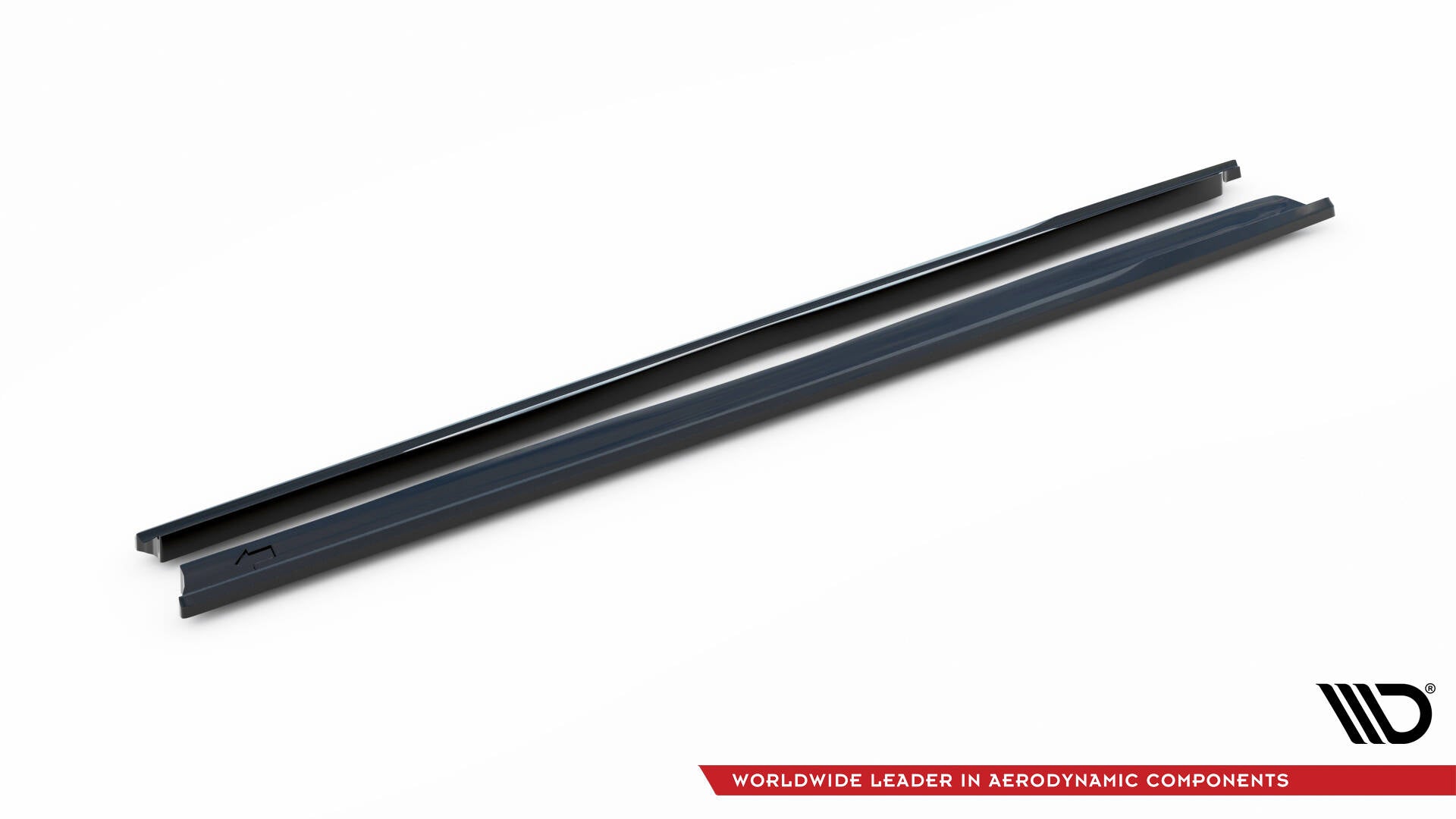 Maxton Seitenschweller Ansatz für Peugeot 308 SW Mk3 schwarz Hochglanz