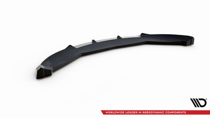 Maxton Front Ansatz für Mini Cooper Countryman R60 Facelift schwarz Hochglanz