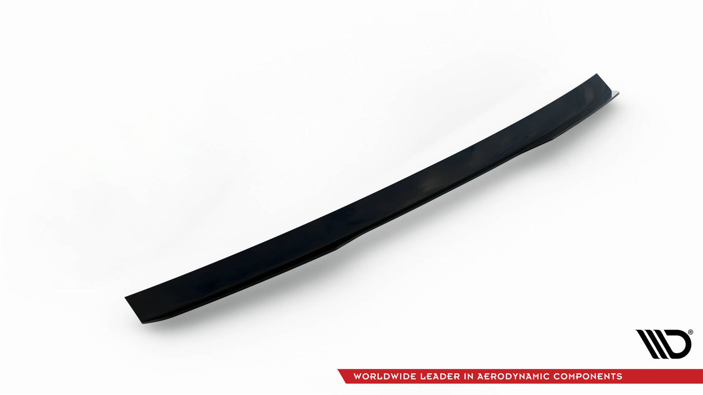 Maxton Spoiler CAP für Toyota Yaris T-Sport Mk1 Facelift schwarz Hochglanz