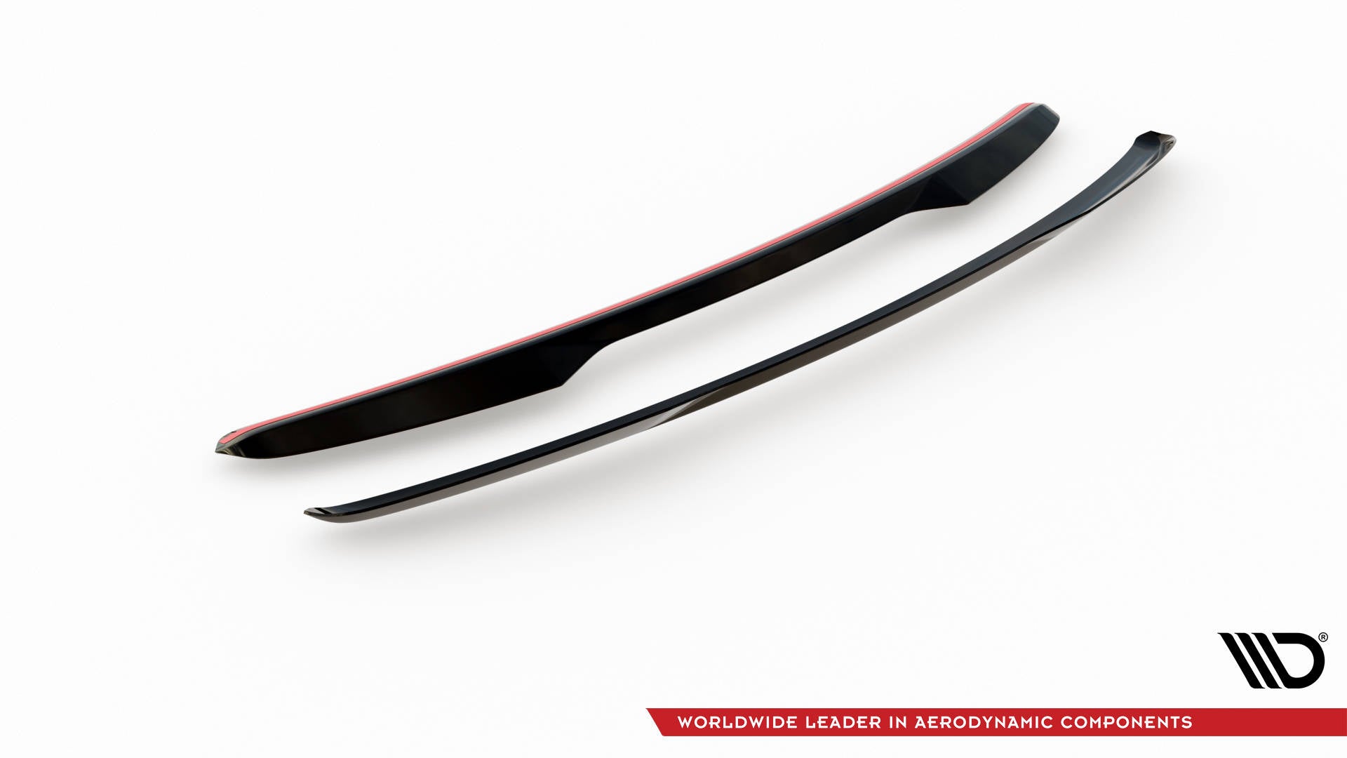 Maxton Spoiler CAP für Nissan GTR R35 Facelift schwarz Hochglanz