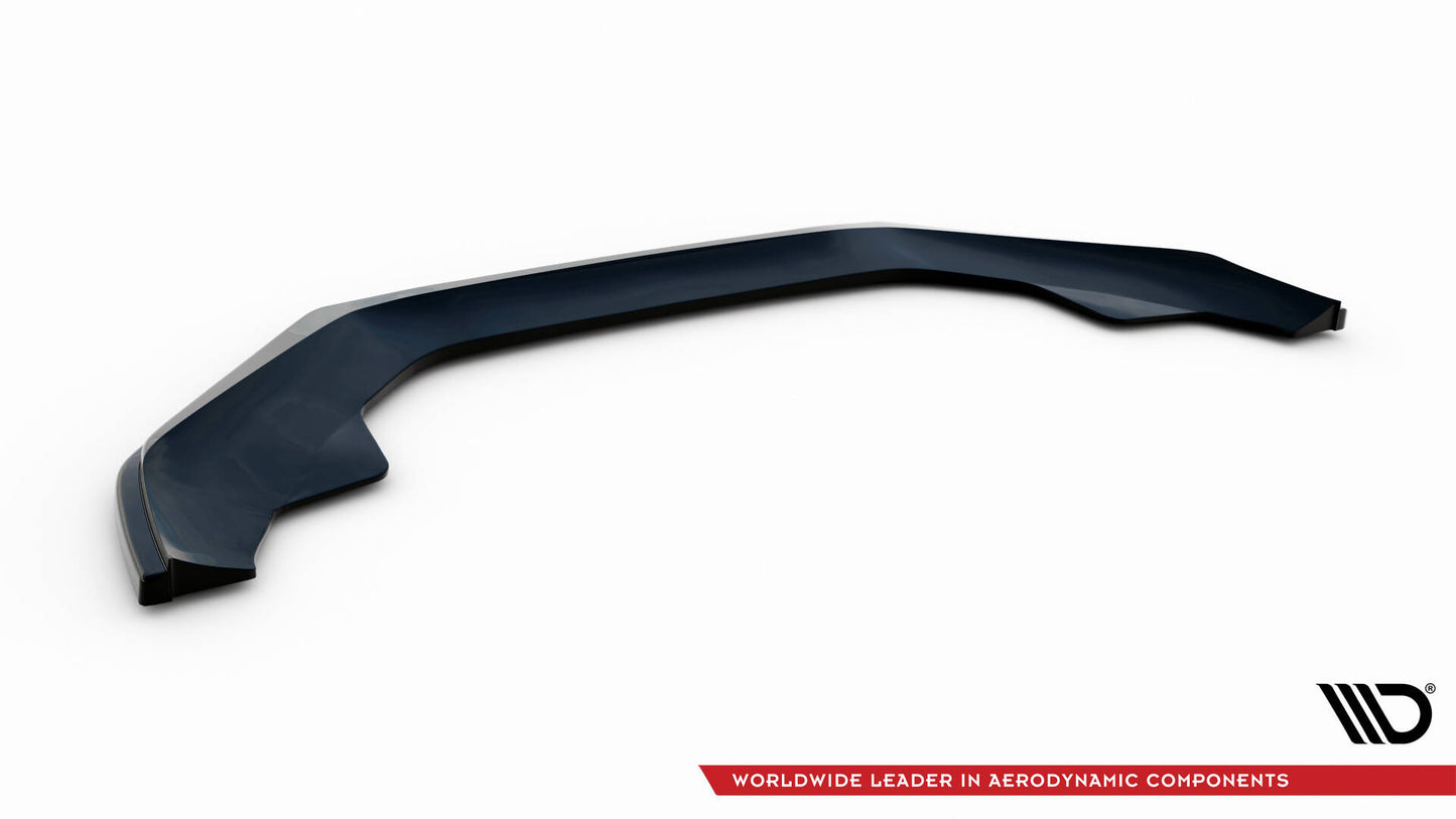 Maxton Front Ansatz V.4 für Audi A4 S-Line / S4 B8 Facelift schwarz Hochglanz