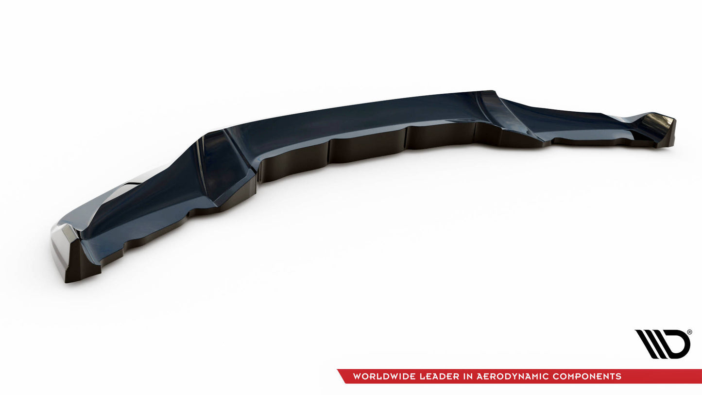 Maxton Front Ansatz V.3 für BMW X6 M-Paket F16 schwarz Hochglanz