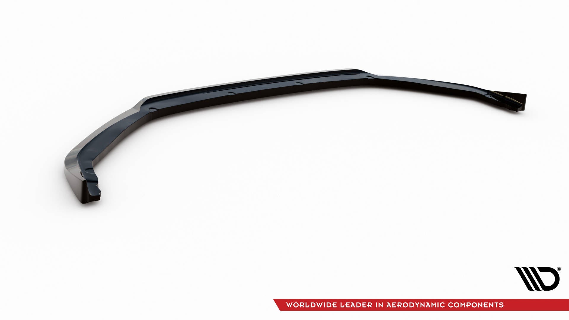 Maxton Front Ansatz V.2 für Peugeot 208 GT Mk2 schwarz Hochglanz