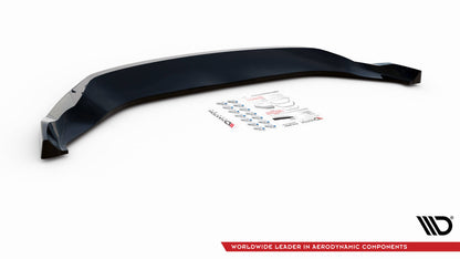 Maxton Front Ansatz V.1 für Ford Escape ST-Line Mk3 schwarz Hochglanz