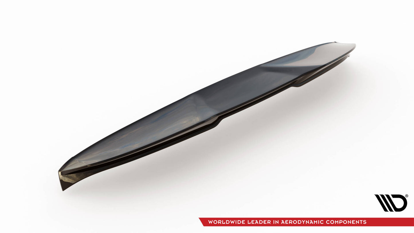 Maxton Spoiler CAP für 3D Ford S-Max ST-Line Mk2 schwarz Hochglanz