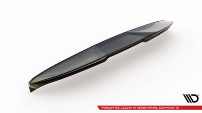 Maxton Spoiler CAP für 3D Ford S-Max ST-Line Mk2 schwarz Hochglanz