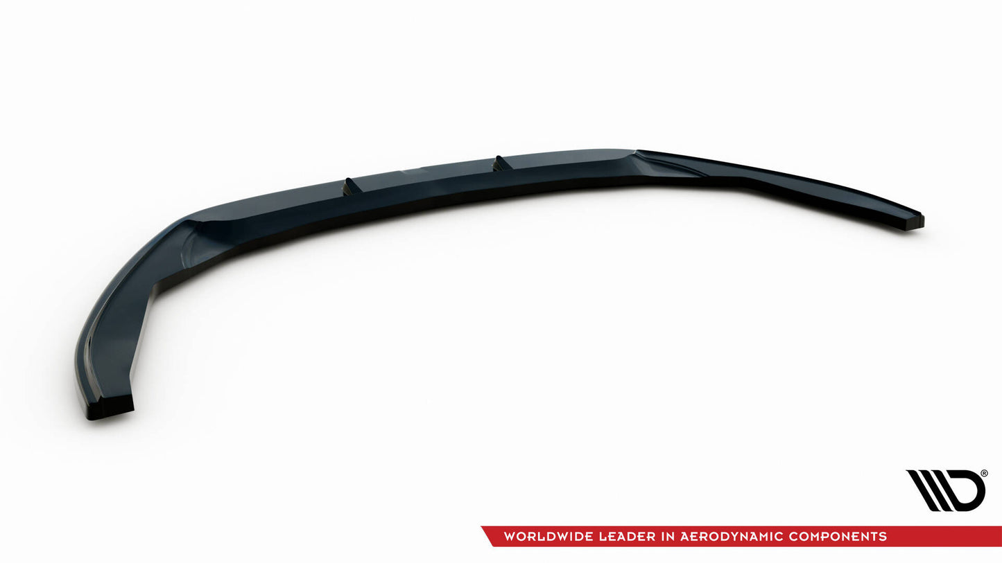 Maxton Front Ansatz V.2 für Volkswagen Passat B7 schwarz Hochglanz