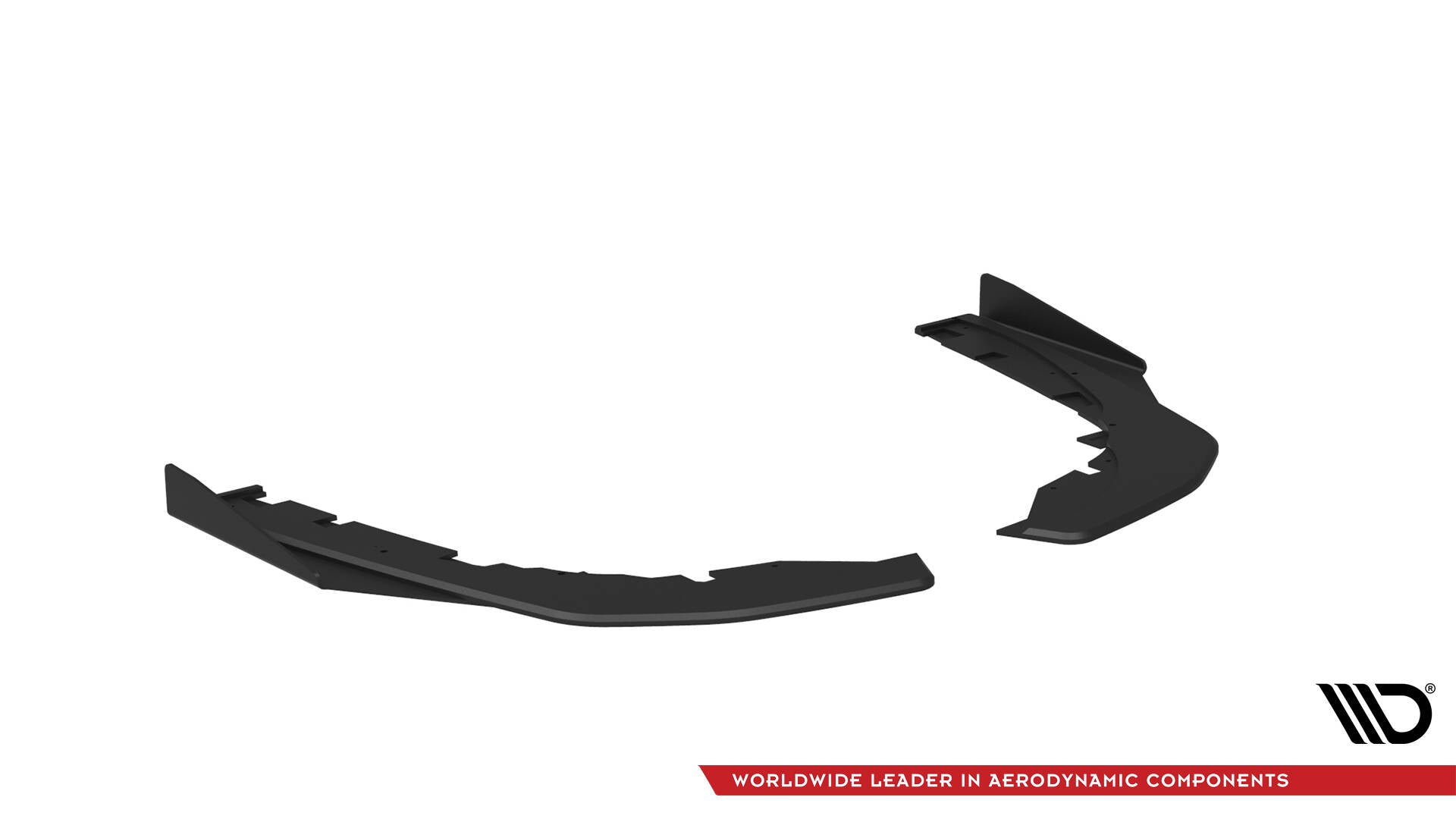 Maxton Street Pro Heck Ansatz Flaps Diffusor +Flaps für Kia Stinger GT / GT-Line  Mk1 schwarz Hochglanz