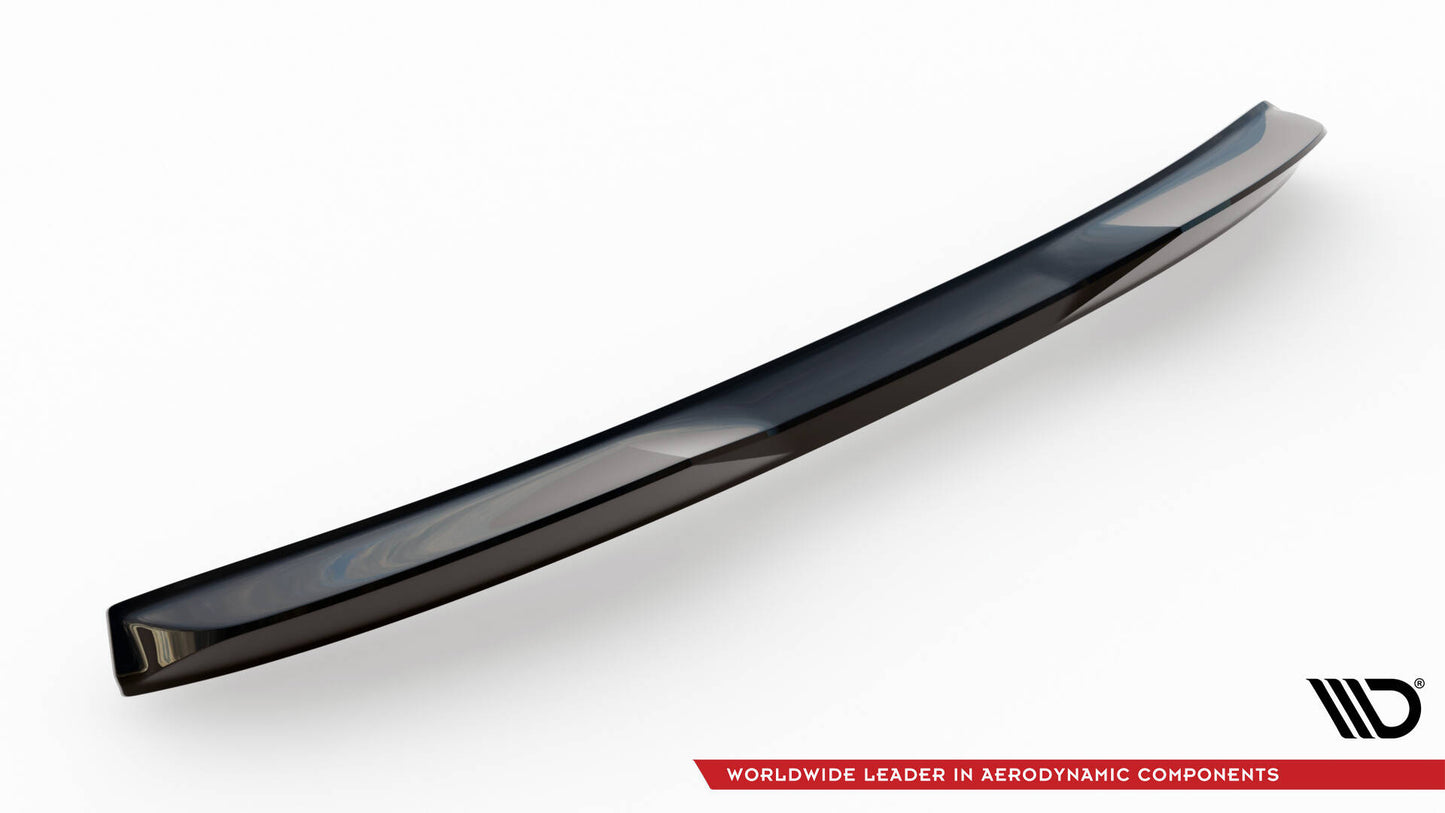 Maxton Spoiler CAP für 3D Skoda Enyaq Coupe iV schwarz Hochglanz