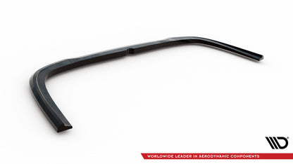 Maxton Zentrale Hinten Splitte Ford Transit Courier Mk1 schwarz Hochglanz