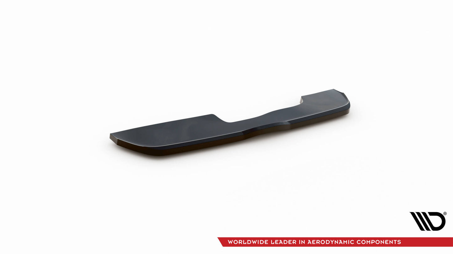 Maxton Mittlerer Diffusor Heck Ansatz für Hyundai Kona N Mk1 schwarz Hochglanz