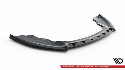 Maxton Front Ansatz V.4 für Ford Fiesta ST Mk7 Facelift schwarz Hochglanz