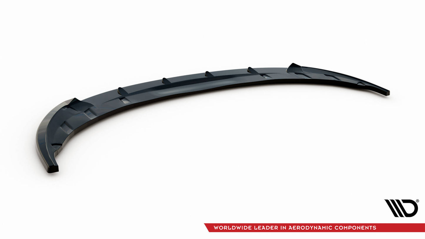 Maxton Front Ansatz für Toyota Yaris Mk3 Facelift schwarz Hochglanz