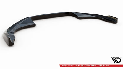 Maxton Front Ansatz V.2 für Porsche 911 Carrera Aero / Carrera GTS 992 schwarz Hochglanz