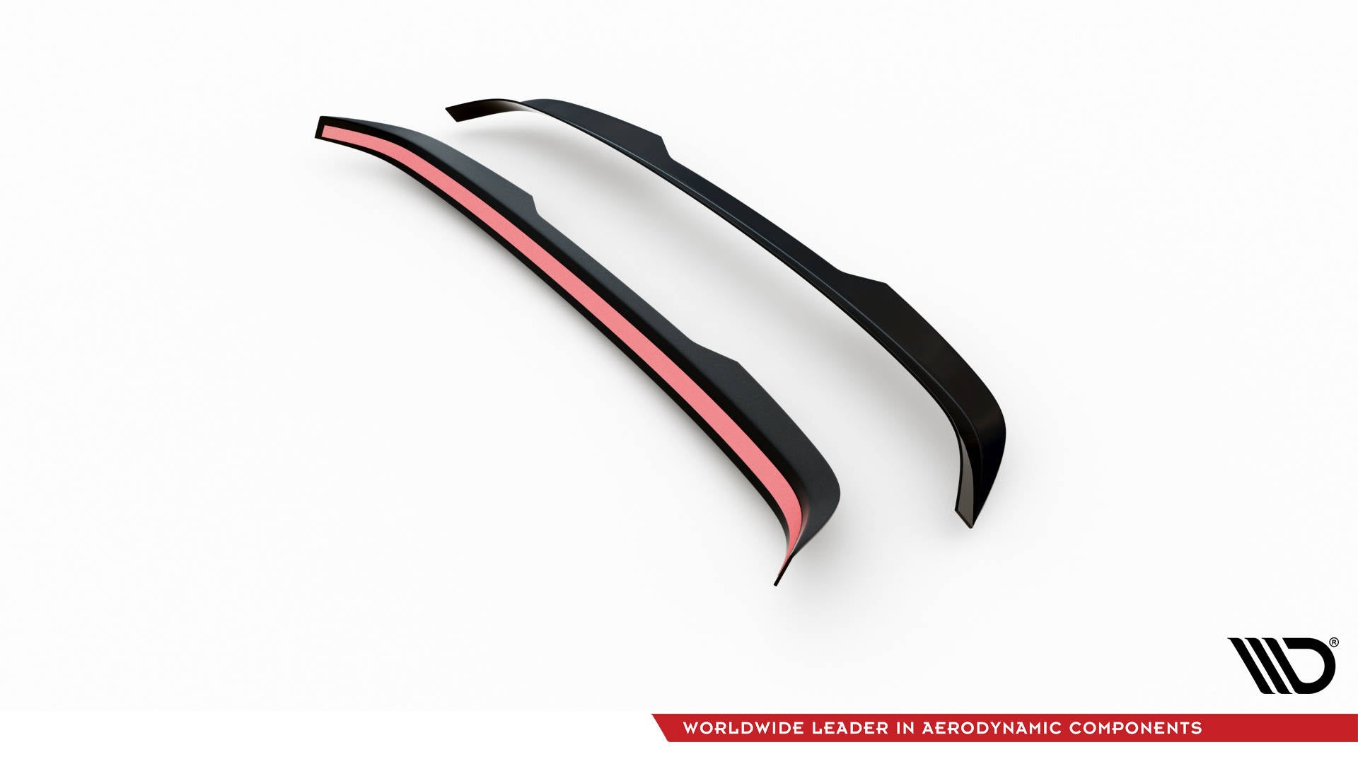 Maxton Spoiler CAP für Volkswagen Taigo R-Line Mk1 schwarz Hochglanz