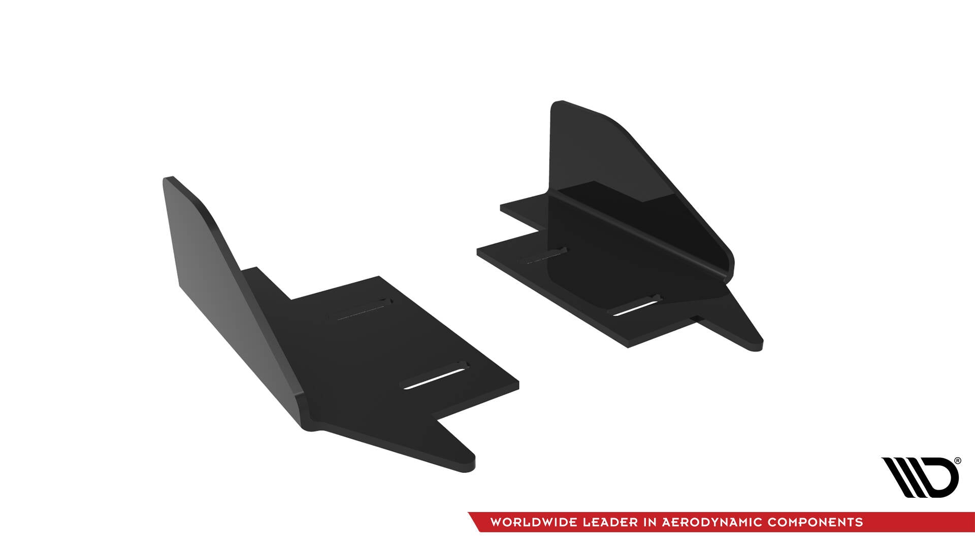 Maxton Side Flaps Audi RS3 Limousine 8V Facelift schwarz Hochglanz