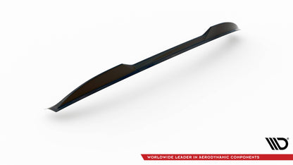 Maxton Spoiler CAP für 3D BMW 4er Gran Coupe Standard / M-Paket F36 schwarz Hochglanz