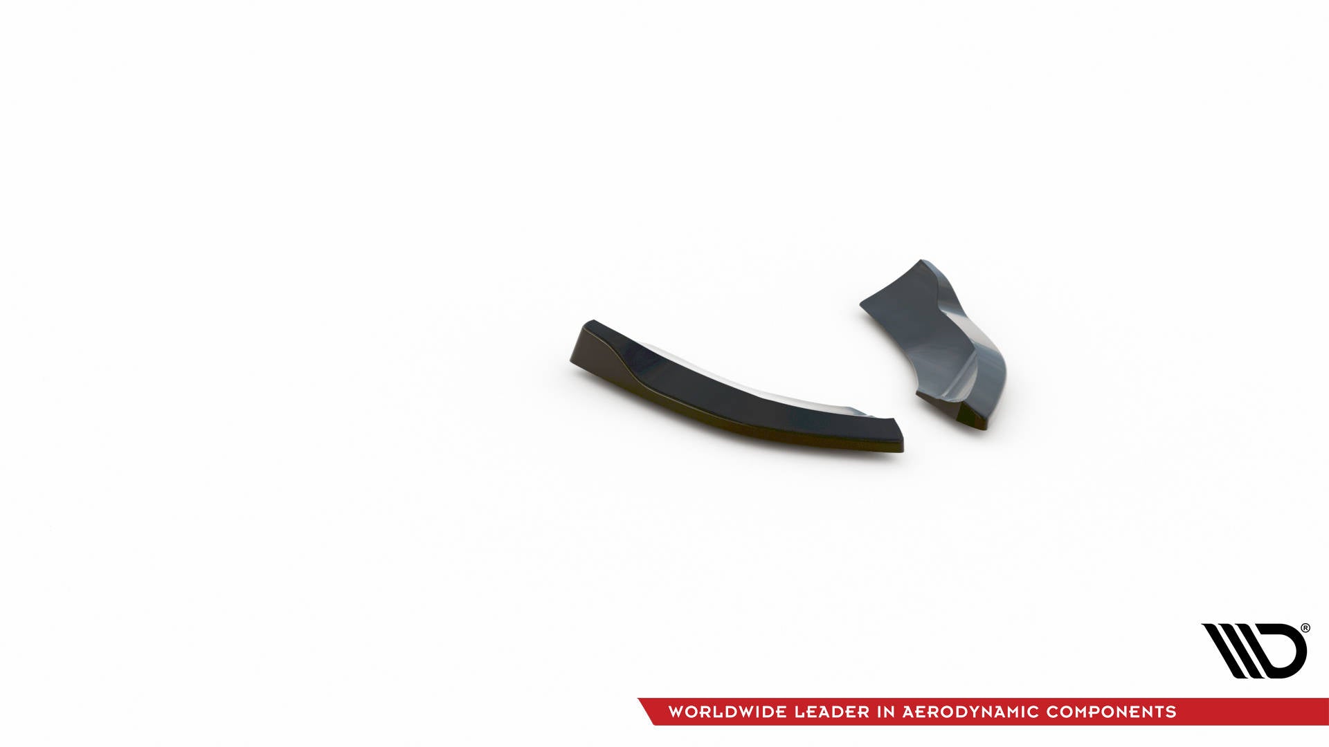 Maxton Heck Ansatz Flaps Diffusor V.2 für Mini Cooper Clubman John Cooper Works F54  schwarz Hochglanz