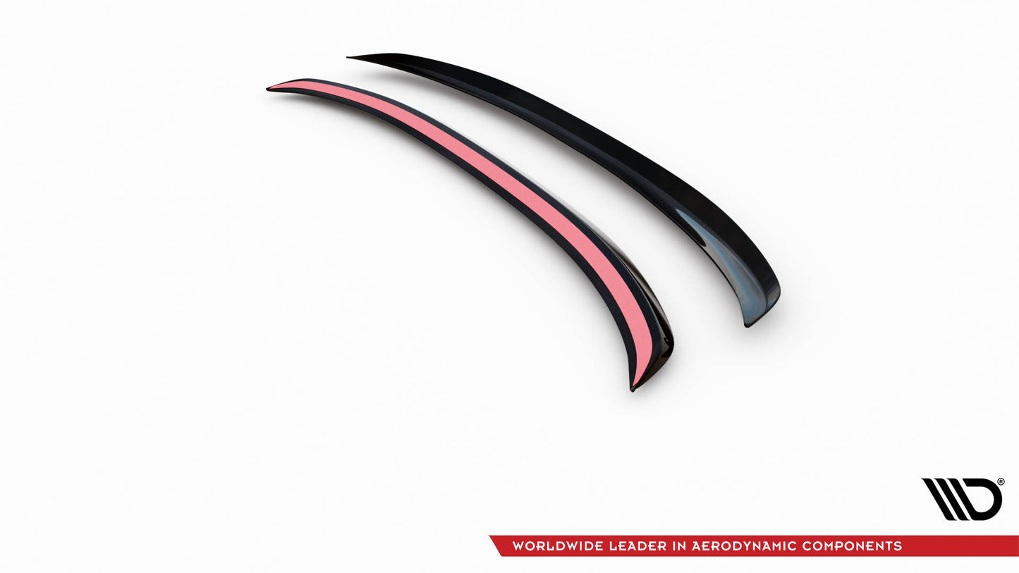 Maxton Spoiler CAP für Porsche 911 Carrera / Carrera GTS 997 Facelift schwarz Hochglanz