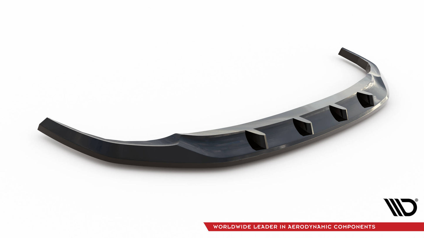 Maxton Front Ansatz V.1 für BMW 2 Coupe G42 schwarz Hochglanz