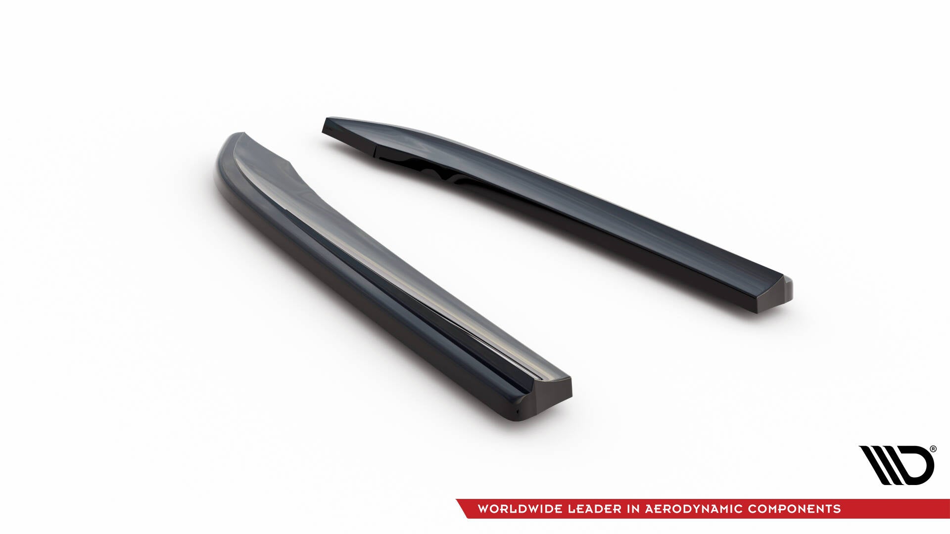 Maxton Heck Ansatz Flaps Diffusor für Volkswagen Passat Variant B7 schwarz Hochglanz