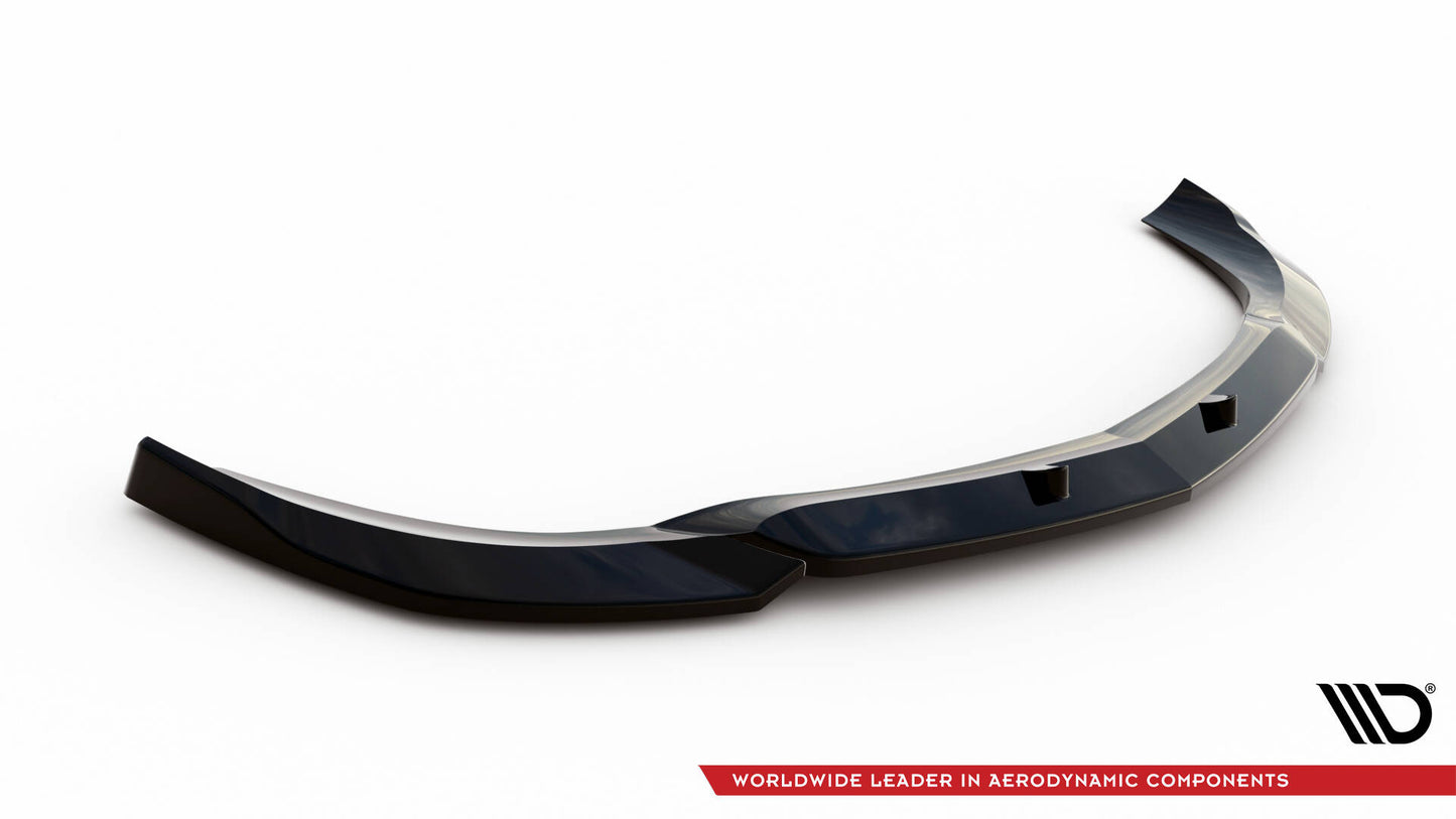 Maxton Front Ansatz V.2 für Mercedes-Benz CL 63 AMG C216 schwarz Hochglanz