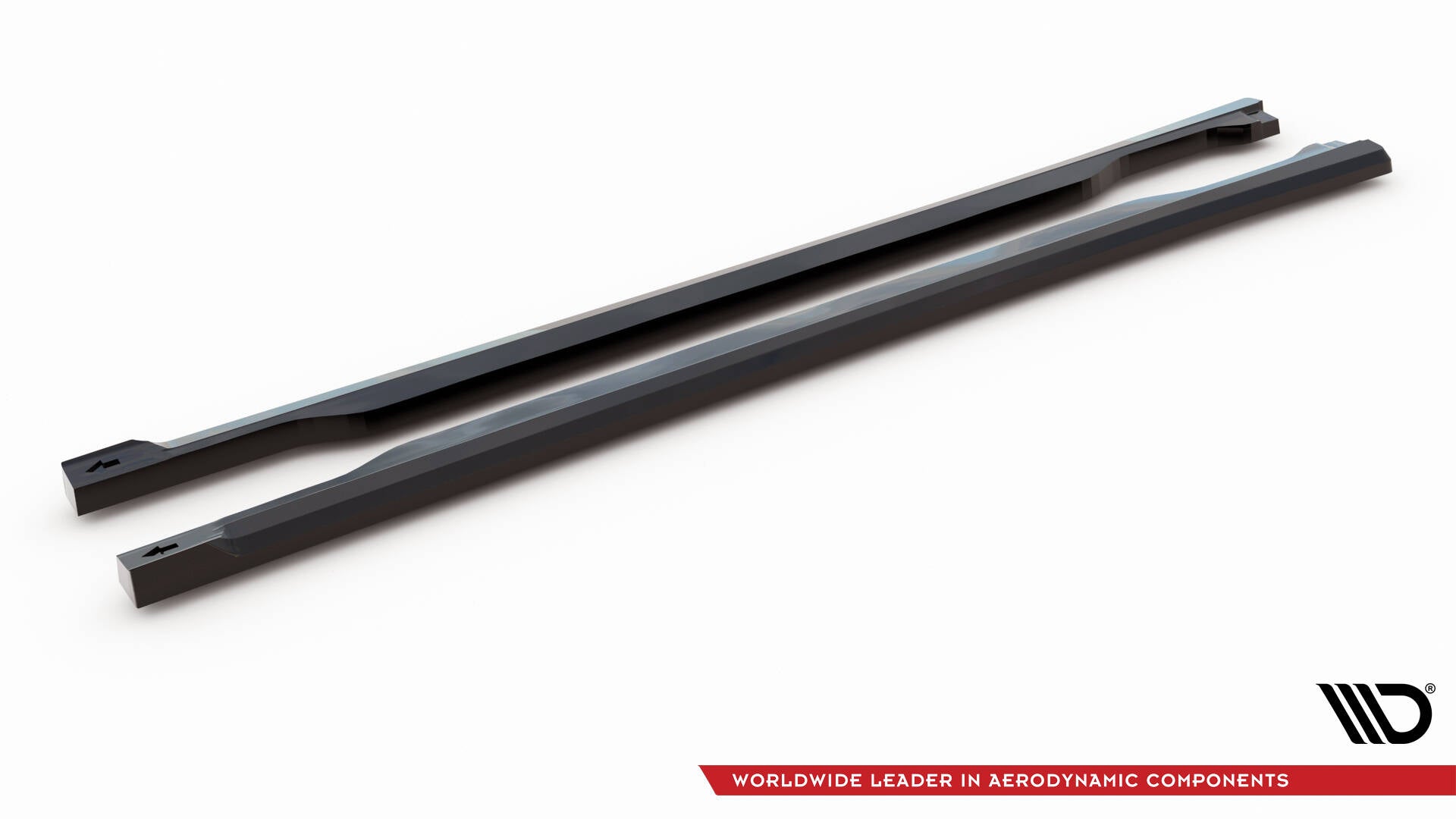 Maxton Seitenschweller Ansatz für Kia Sorento Mk4 schwarz Hochglanz