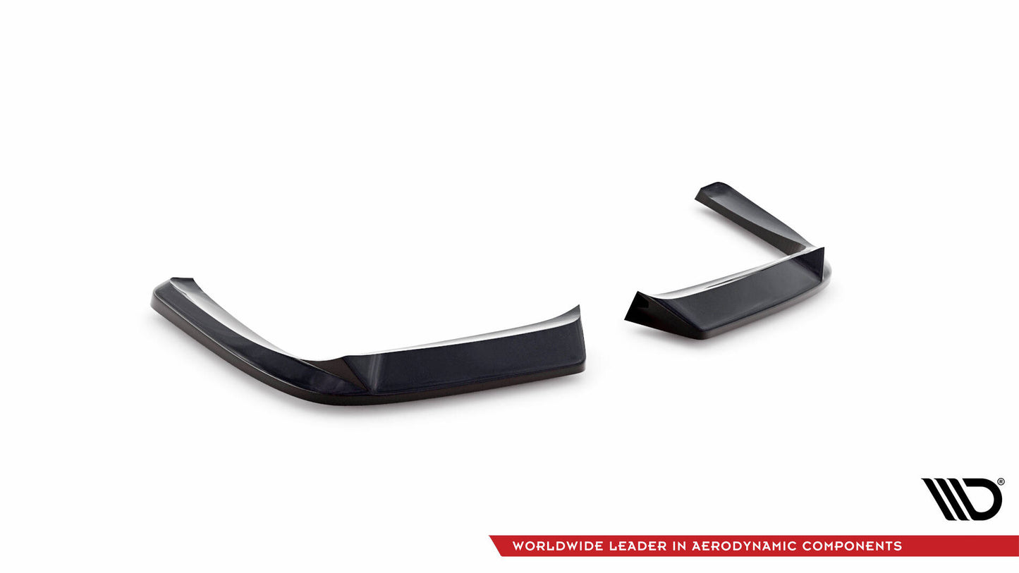 Maxton Heck Ansatz Flaps Diffusor für Chevrolet Corvette C5 schwarz Hochglanz