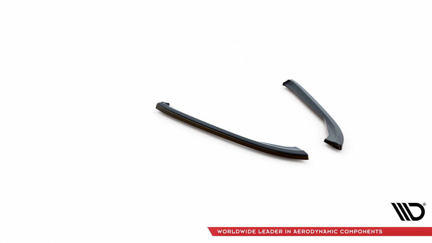 Maxton Heck Ansatz Flaps Diffusor für Porsche 911 Carrera / Carrera GTS 997 Facelift schwarz matt