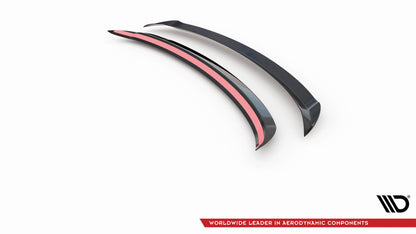 Maxton Spoiler CAP V.1 für Toyota Yaris Mk4 schwarz Hochglanz