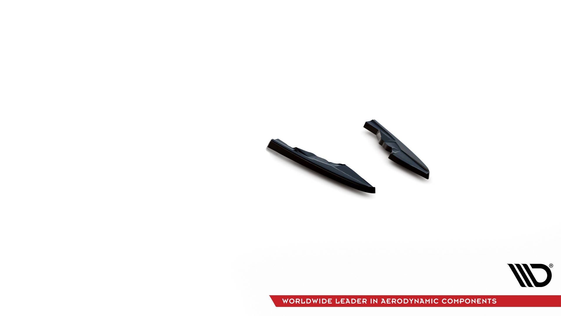Maxton Heck Ansatz Flaps Diffusor V.2 für Audi RSQ8 Mk1 schwarz Hochglanz
