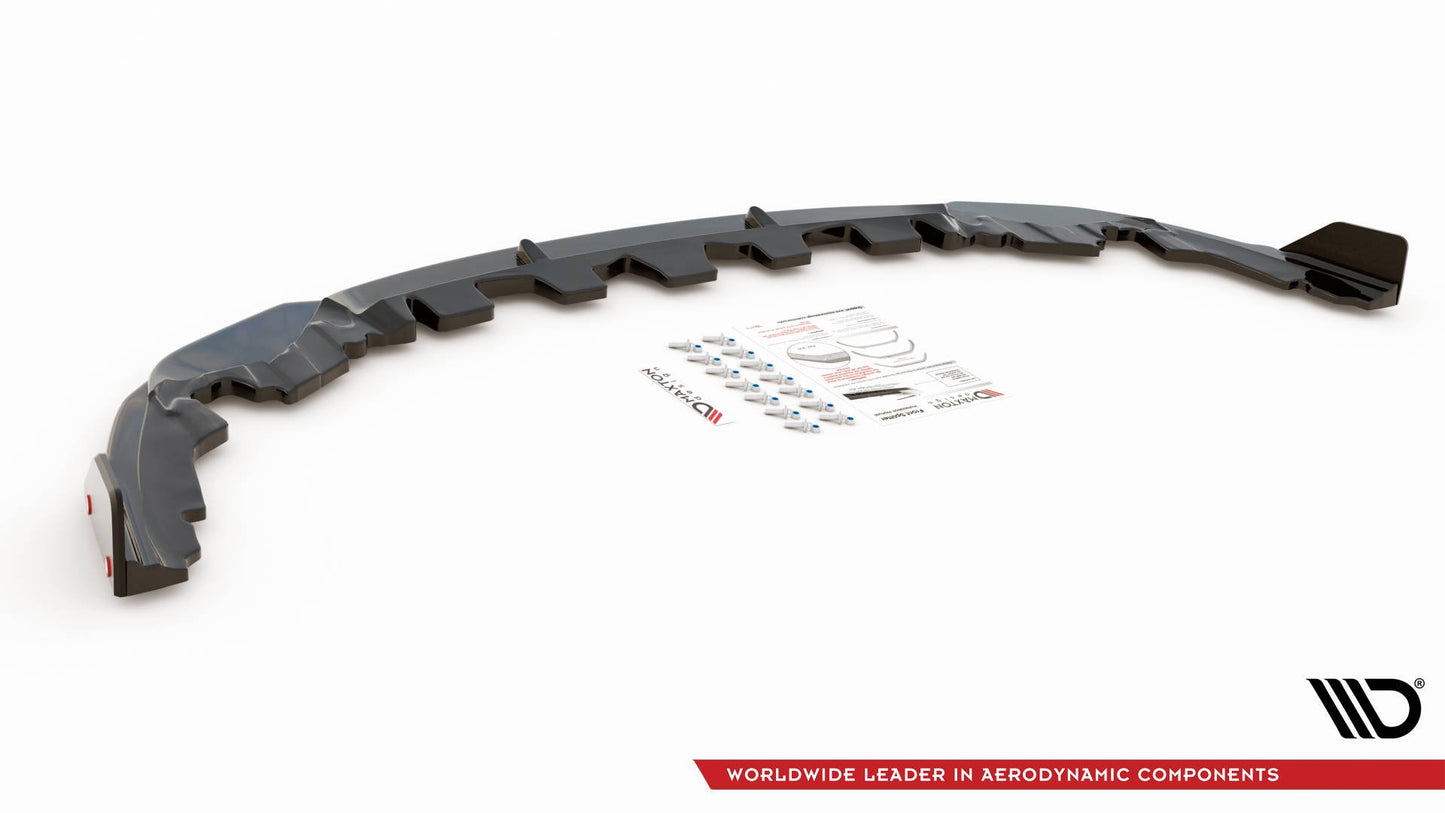 Maxton Front Ansatz V.1 +Flaps für BMW M8 Gran Coupe F93