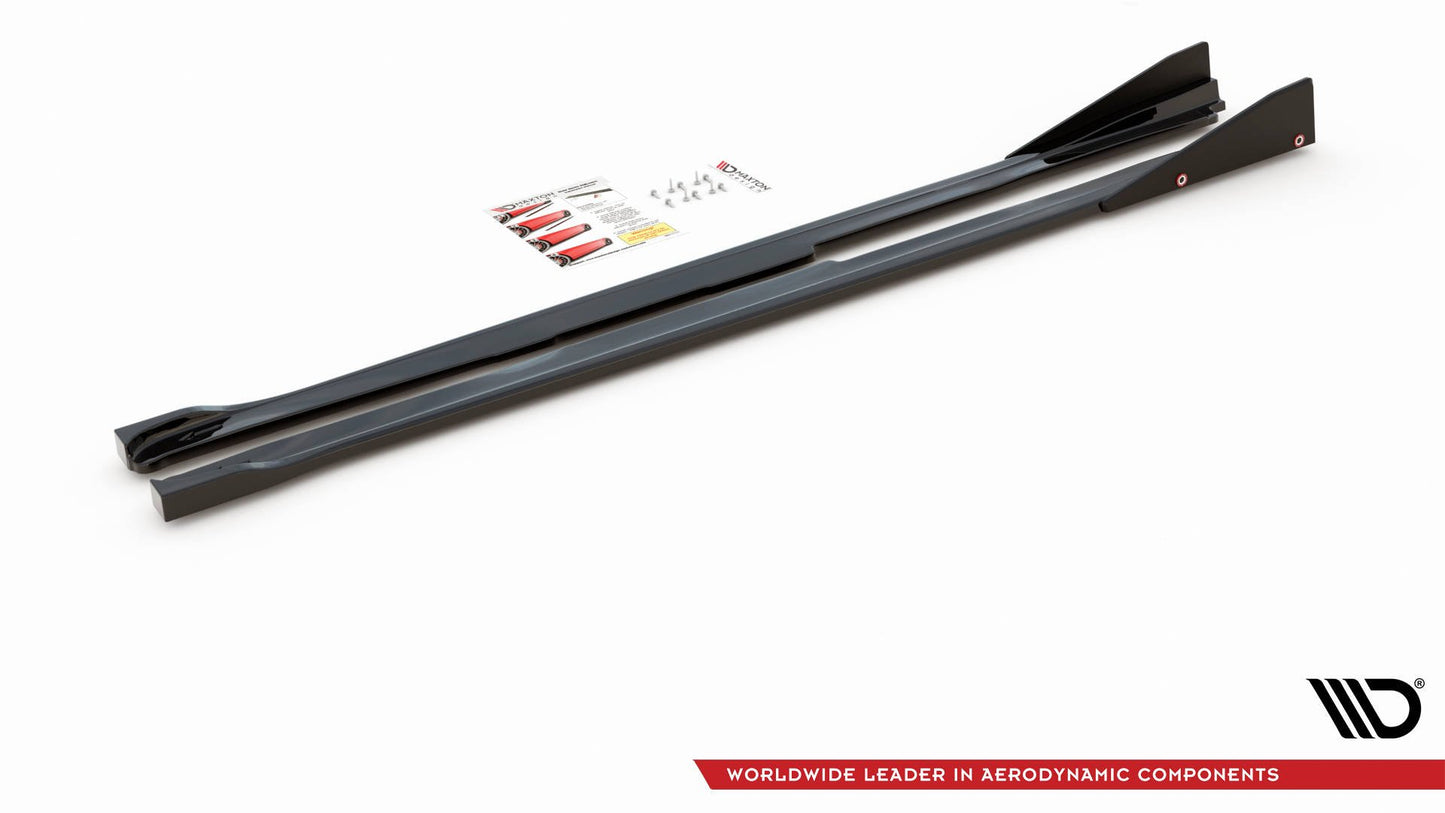 Maxton Seitenschweller Ansatz für V.2 für + Flaps Toyota GR Yaris Mk4