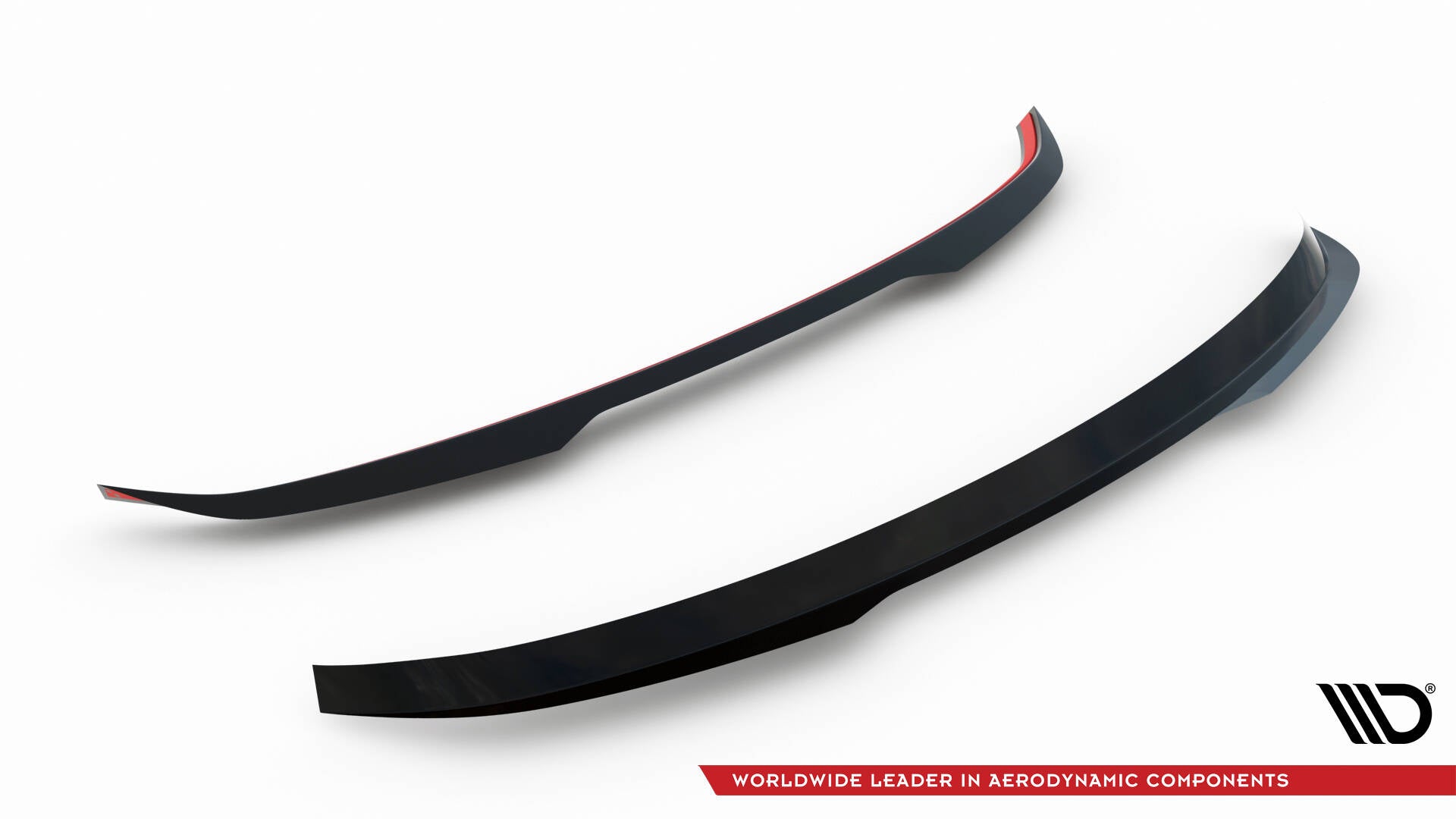 Maxton Spoiler CAP für Mercedes-Benz CLA Shooting Brake 45 AMG / AMG-Line C117 schwarz Hochglanz