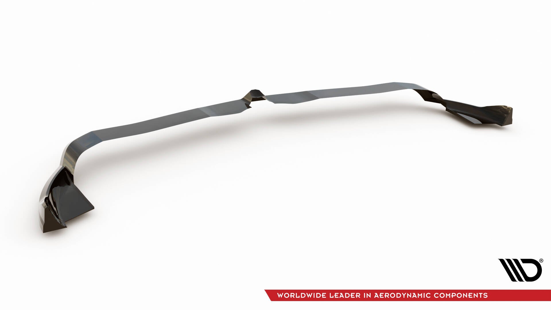 Maxton Front Ansatz für Alfa Romeo Giulia Quadrifoglio schwarz Hochglanz