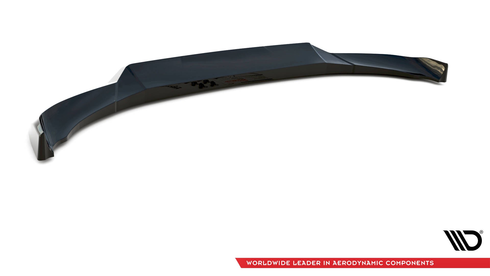 Maxton Front Ansatz V.1 für BMW X4 M-Paket G02 Facelift schwarz Hochglanz