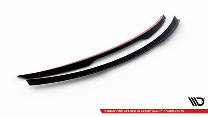 Maxton Spoiler CAP für Mercedes-Benz GLE Coupe 43 AMG / AMG-Line C292 schwarz Hochglanz