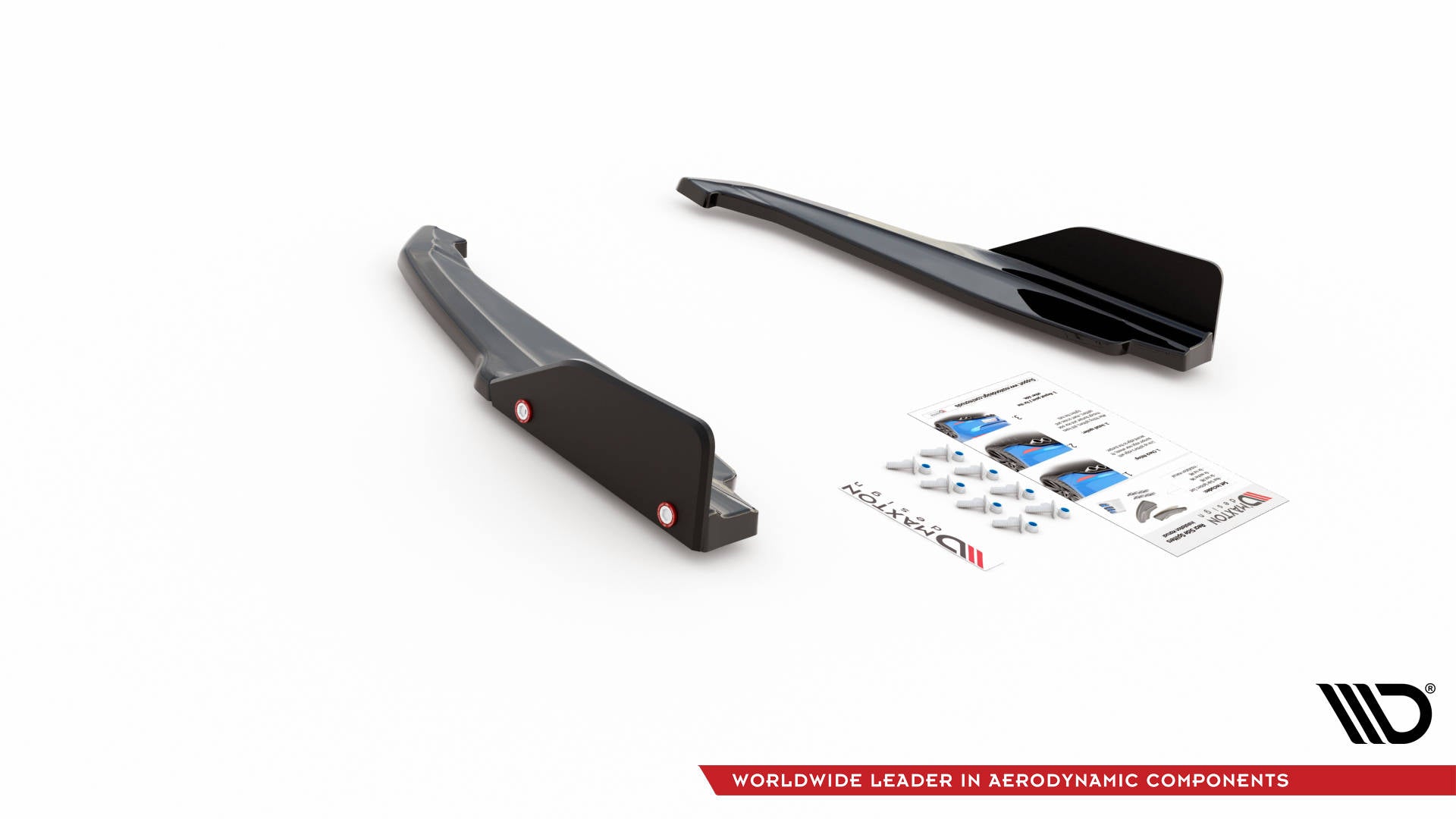 Maxton Heck Ansatz Flaps Diffusor V.1 +Flaps für BMW M8 Gran Coupe F93