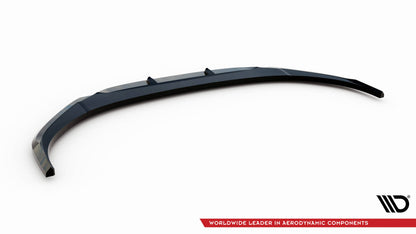 Maxton Front Ansatz V.1 für Hyundai I30 Mk3 Facelift schwarz Hochglanz