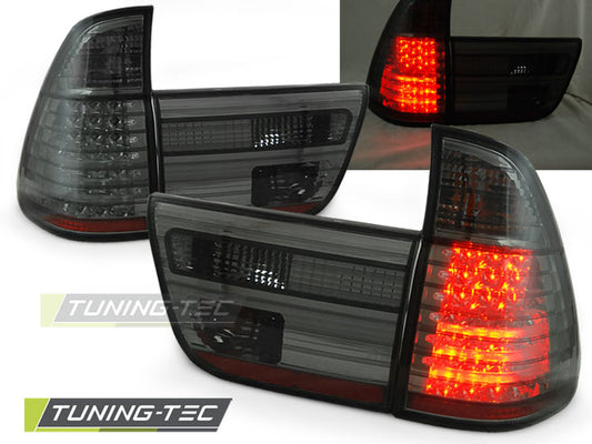 Tuning-Tec LED Rückleuchten für BMW X5 E53 99-03 schwarz/rauch
