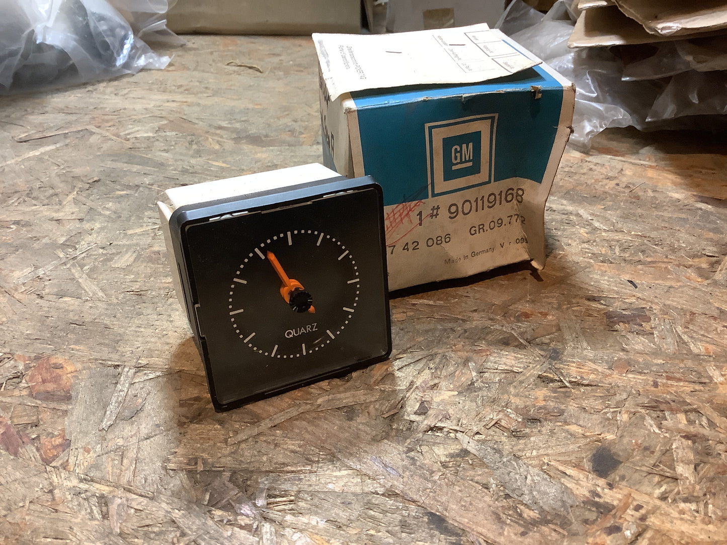 Opel Corsa A, Kadett E Zeituhr Original GM NEU