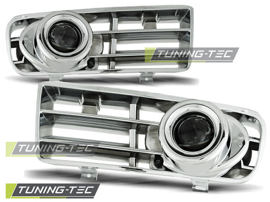 Tuning-Tec Nebelscheinwerfer für VW Golf 4 Lim./Touring/Cabrio/Coupe 97-03 chrom
