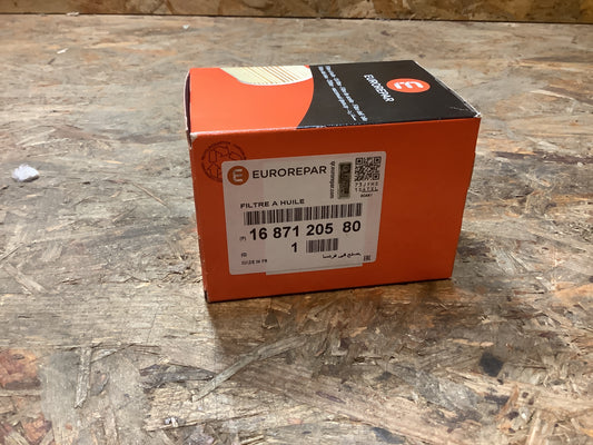 Citroën Berlingo, C-Elysee, C1/C2/C3/C3 II, C3 Picasso, C4 Aircross/Cactus/Coupé Ölfilter Original Eurorepar NEU