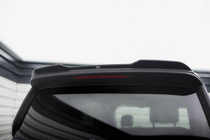 Maxton Spoiler CAP für 3D Volkswagen Multivan T7 schwarz Hochglanz