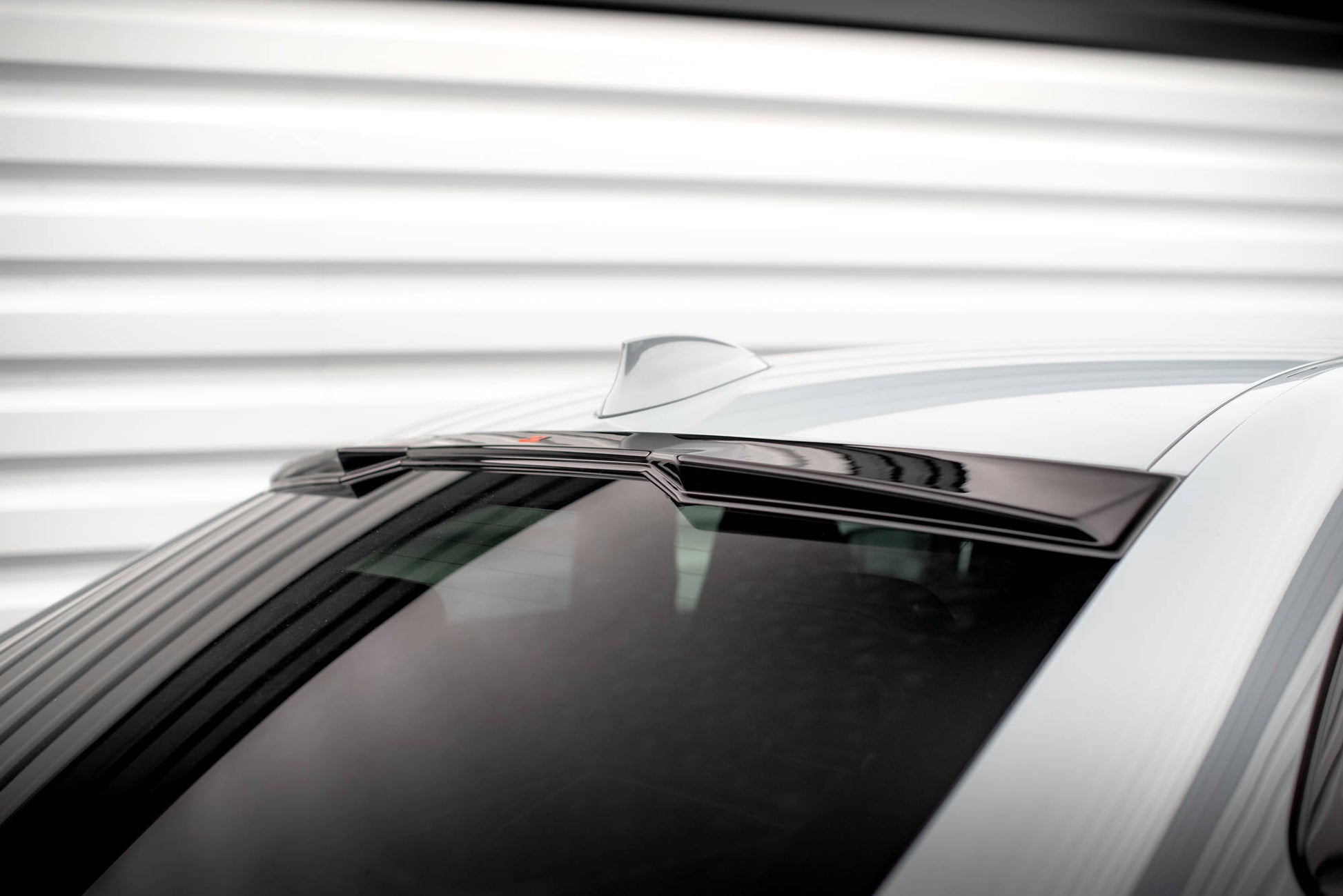 Maxton Heckscheiben Spoiler für BMW 2 Coupe G42 / M2 G87 schwarz Hochglanz