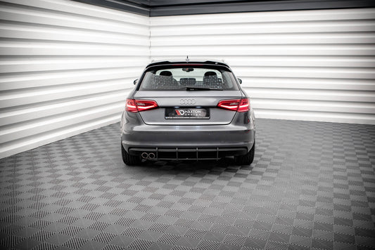 Maxton Street Pro Heckschürze für Audi A3 Sportback 8V