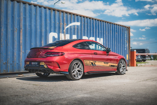 Maxton Robuste Racing Heckschürze für Mercedes-AMG C43 Coupe C205