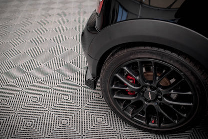 Maxton Heck Ansatz Flaps Diffusor V.3 für Mini Cooper John Cooper Works R56 schwarz Hochglanz