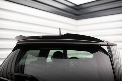 Maxton Spoiler CAP für Mini Cooper S F56 Facelift  schwarz Hochglanz