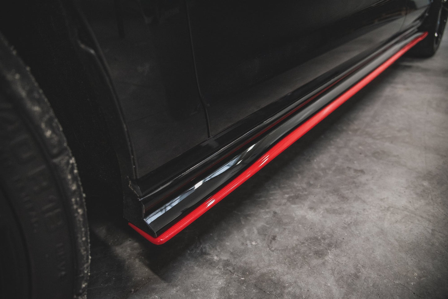 Maxton Seitenschweller Ansatz für VW Golf 7 GTI TCR